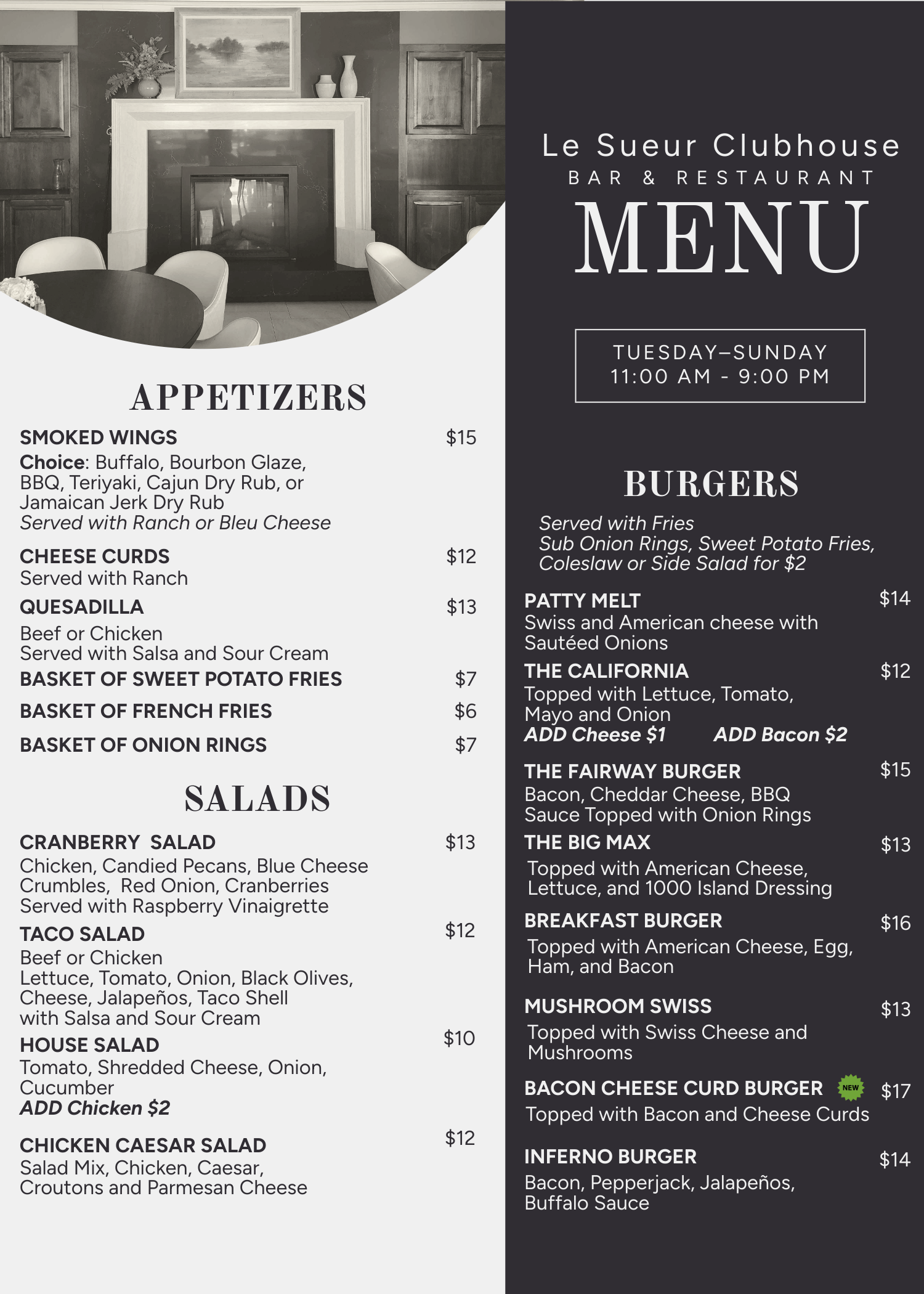 Menu 2 page1