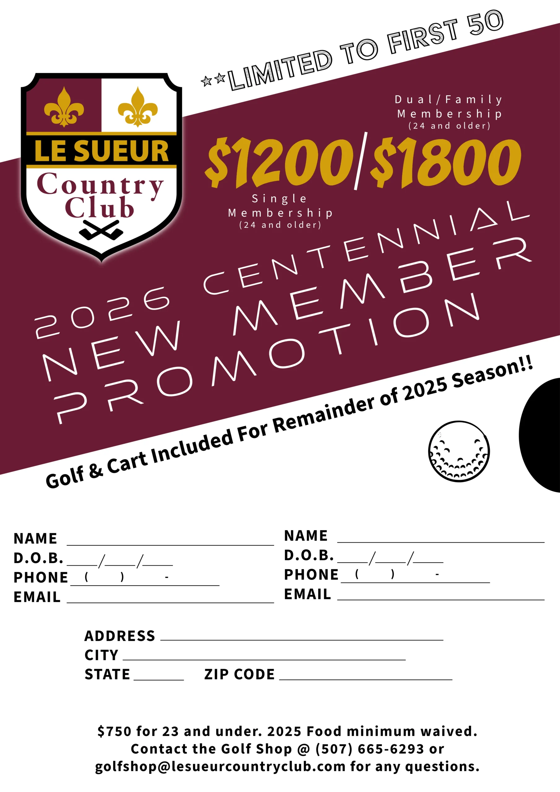Centennial Promotion